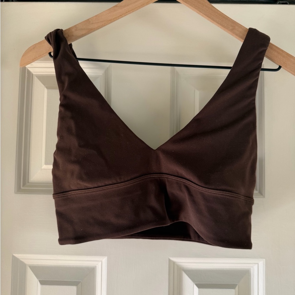 Lululemon Align V neck bra (light support a/b cup)